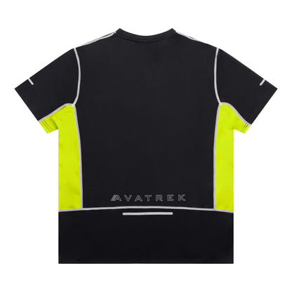 Vortex Tee - Black/Neon