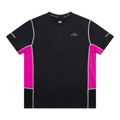 Vortex Tee - Black/Pink
