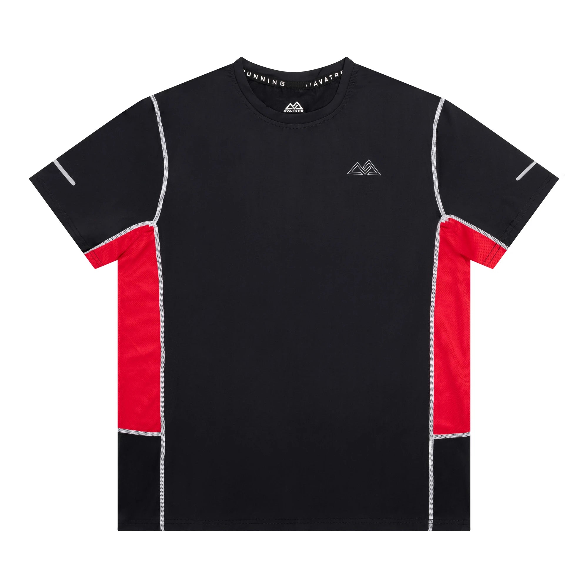 Vortex Tee - Black/Red