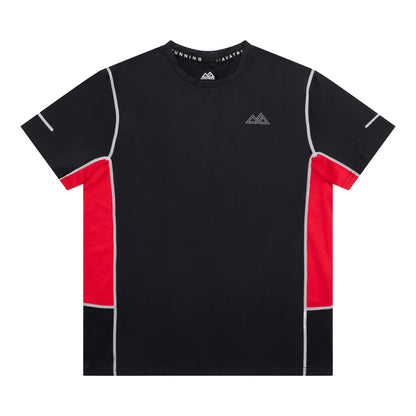 Vortex Tee - Black/Red
