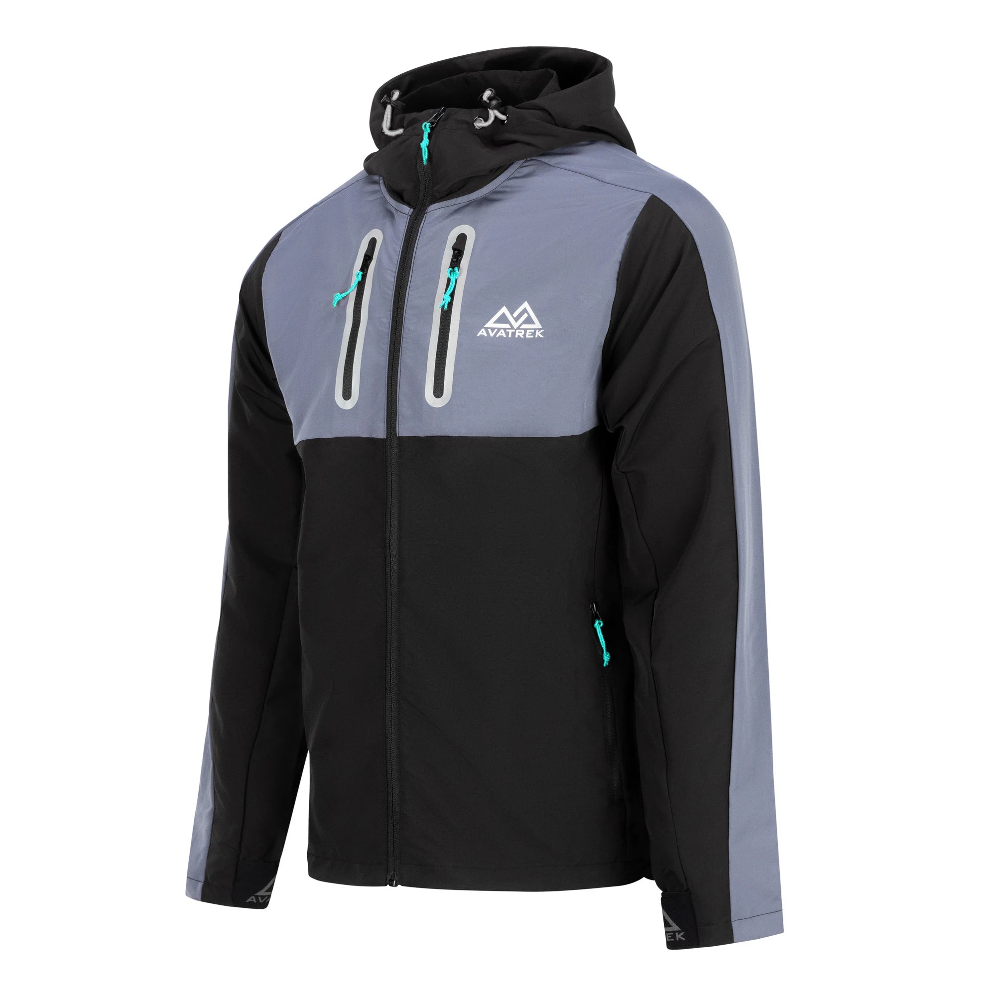 Aero Flex Full Zip Tracksuit - Black/Blue