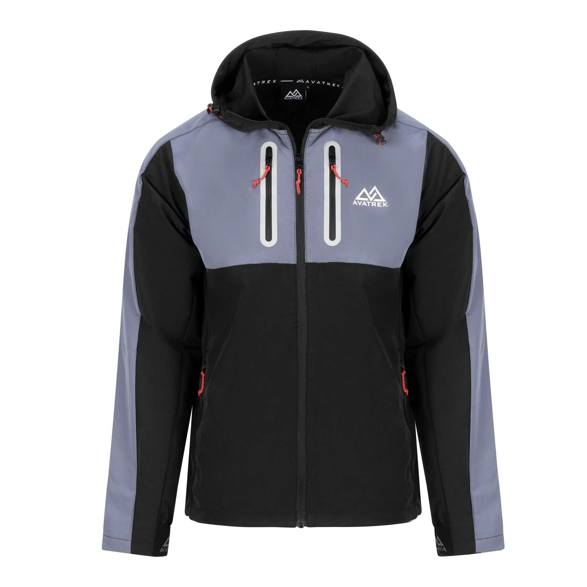 Aero Flex Full Zip Tracksuit - Black/Red