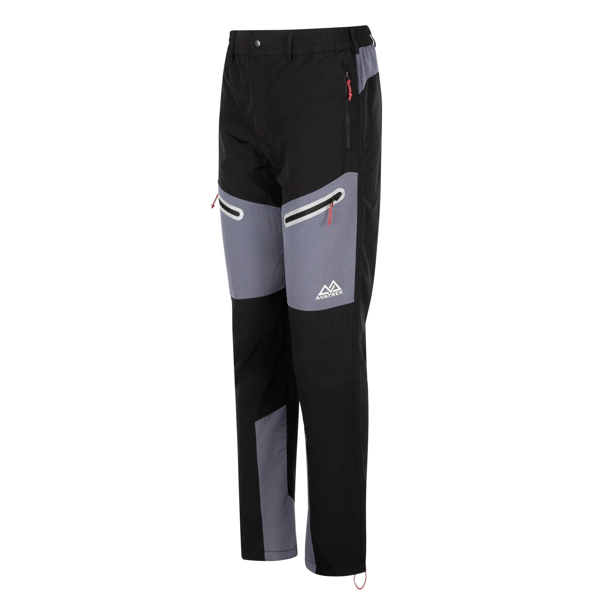 Aero Flex Full Zip Tracksuit - Black/Red